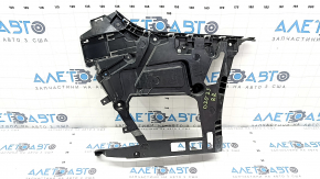 Right rear bumper mount for BMW 3 G20 23-25