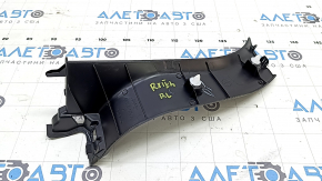 Left trunk opening trim for Lexus RX350 RX450h 16-22 black, worn