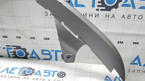 Front bumper center lip Lexus RX350 RX450h 20-22 gray, cracked, scratches
