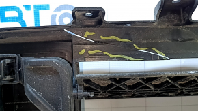 Radiator deflector blind assembly for Ford Edge 19-24 2.0T, 2.7T with motor, cracks, missing fragment