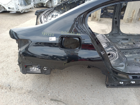Quarter wing rear right BMW 3 G20 19-24 on the body, black, butt