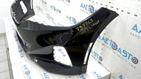 Bare front bumper for BMW 3 G20 23-25 with parking sensors and no PMA, black, broken, scratches, dents