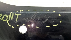 Bare front bumper for BMW 3 G20 23-25 with parking sensors and no PMA, black, broken, scratches, dents