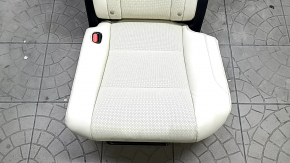Rear seats, 2nd row, left, Lexus RX350 RX450h 20-22, without airbag, manual, beige leather, beige stitching, perforation, rusty bottom