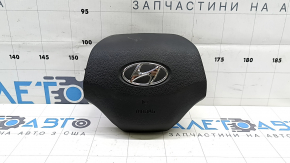 Black steering wheel airbag for the Hyundai Elantra AD 19-20 driver