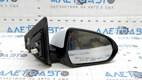 Right side mirror assembly for Hyundai Elantra AD 17-20, 7 pins, heated, BSM, white