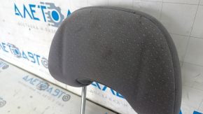 Front right headrest Toyota Prius 20 04-09 rag gray, for dry cleaning dented