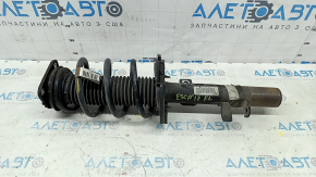 Front left shock absorber assembly for Ford Escape MK3 16-19, straight cup, brown spring