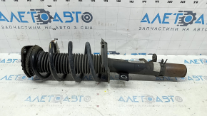 Front right shock absorber assembly for Ford Escape MK3 16-19, straight cup, brown spring