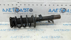 Front right shock absorber assembly for Ford Escape MK3 16-19, straight cup, brown spring