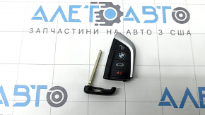 Smart BMW 3 G20 19-24 key, 4 buttons, black tip, prongs