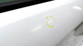 Front right door assembly Hyundai Elantra AD 17-20 white W8, butt