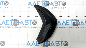 Triangle cap for the rear wing, left, BMW 3 G20 19-24, gloss black, scratches