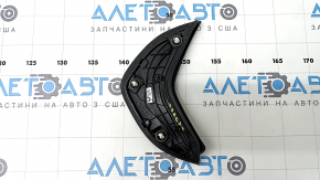 Triangle cap for the rear wing, left, BMW 3 G20 19-24, gloss black, scratches