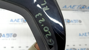 Triangle cap for the rear wing, left, BMW 3 G20 19-24, gloss black, scratches