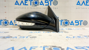 Side mirror right Hyundai Sonata 11-15 9 pins, turn signal, heated FPS