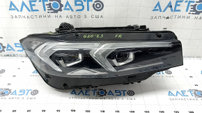 Right front headlight assembly for BMW 3 G20 23-25 LED, without mounting