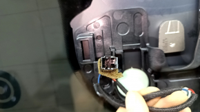 Ford Mustang mk6 18-23 windshield with rain sensor, camera and heated camera, sand, air along the edge