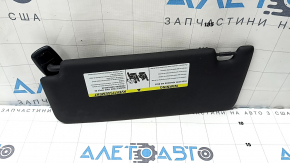 Right sun visor for BMW 3 G20 19-24, black, without hook, dents