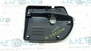 Ford Mustang mk6 18-23 interior mirror cover, black, 2 pieces, for camera and rain sensor, scratches, broken guide