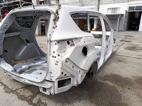 Quarter wing rear right Ford Escape MK3 13-19 white, on the body, bumpers
