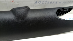 Upper left front pillar trim for Ford Mustang mk6 15-23 coupe, black, under the tweeter, scratches