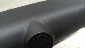 Upper left front pillar trim for Ford Mustang mk6 15-23 coupe, black, under the tweeter, scratches