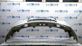 Front bumper bare Hyundai Elantra AD 19-20 white, cracked, scratched, broken mount