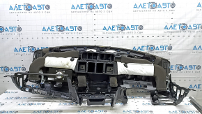 Front dashboard with airbag for Hyundai Elantra AD 19-20, black, rusty squib