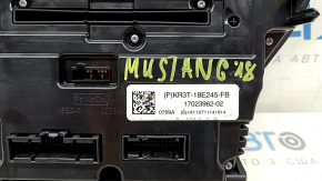 Ford Mustang mk6 15-23 climate control panel for a large monitor, scratches