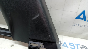 Ford Mustang mk6 15-23 coupe front left rear pillar trim, black, scratches