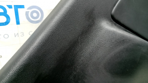 Rear right side panel of Ford Mustang mk6 15-23 coupe, black, scratches, worn