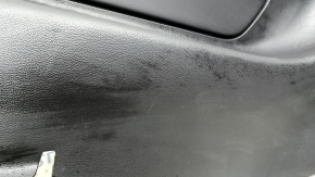 Rear right side panel of Ford Mustang mk6 15-23 coupe, black, scratches, worn