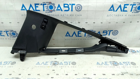 Ford Mustang mk6 15-23 coupe front right rear pillar trim, black, scratches, worn