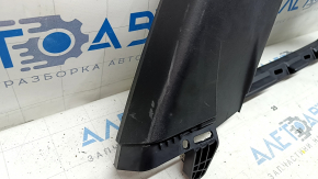 Ford Mustang mk6 15-23 coupe front right rear pillar trim, black, scratches, worn