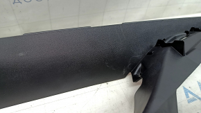 Ford Mustang mk6 15-23 coupe front right rear pillar trim, black, scratches, worn