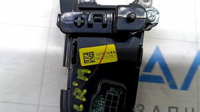 Gear shift indicator for Hyundai Elantra AD 17-20 transmission, black, glossy, without shifter cover, scratches