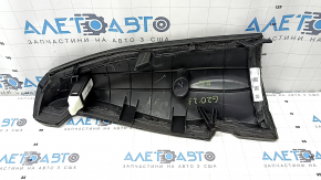 Right rear seat side trim for BMW 3 G20 23-25, black artificial leather