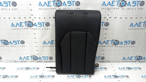 Left rear seat back for BMW 3 G20 23-25, black leather, perforated, water contact, needs cleaning, tear