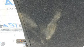 Left rear seat back for BMW 3 G20 23-25, black leather, perforated, water contact, needs cleaning, tear