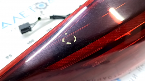 Left outer fender light for Hyundai Elantra AD 19-20 halogen with cover, scratched