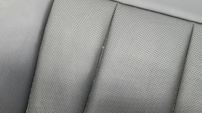 Rear seat cushion for BMW 3 G20 23-25, black leather, perforated, water damage, dry cleanable