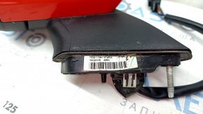 Left side mirror assembly for Ford Mustang mk6 15-23, 7 pins, folding, turn signal, heated, red