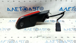 Right side mirror assembly for Ford Mustang mk6 15-23, 7 pins, folding, turn signal, heated, red
