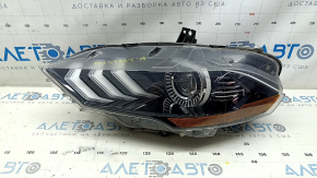 Left front headlight assembly for Ford Mustang mk6 18-23 LED sand