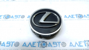 Lexus RX350 RX450h 20-22 RX350L RX450hL 18-22 61/55mm Black Chrome Wheel Center Cap