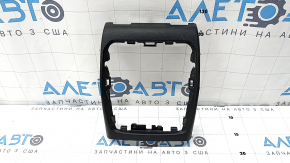Rear center console trim for BMW 3 G20 19-24 black, scratches