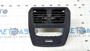 BMW 3 G20 19-25 center console air vent, black, without cigarette lighter, crack in mount, water damage