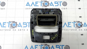 BMW 3 G20 19-25 center console air vent, black, without cigarette lighter, crack in mount, water damage