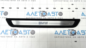 Front right outer door sill trim for BMW 3 G20 19-24, chrome, BMW lettering, scratches